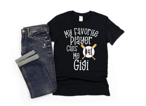 1-1.jpeg Personalized Gigi Baseball Shirt - Custom Gigi Gift for Baseball Lovers - My Favorite Player Calls Me Gigi