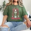 Womens Creepy Momster Tee Scary Mama Costume Horror Halloween Mom T-Shirt - Unisex, Gift for Halloween Day,  Gift for Mama