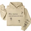 This Mama Wears Her Heart on Her Sleeve Hoodie – Custom Hoodie with Kids’ Names, Personalized Mother’s Day Gift for Mama