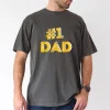 #1 Dad Number One Fathers Day Gift Family Man Best Dad Ever T-Shirt, The Best Father's Day Gift