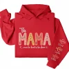 10-1-8.webp This Mama Wears Her Heart on Her Sleeve Hoodie – Custom Hoodie with Kids’ Names, Personalized Mother’s Day Gift for Mama