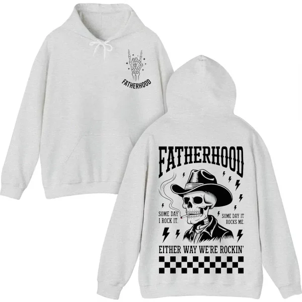 This Some Day I Rock It Skeleton Hoodie, Brings Humor And Style To Every Rocker Dad’s Wardrobe – Perfect For Father’s Day