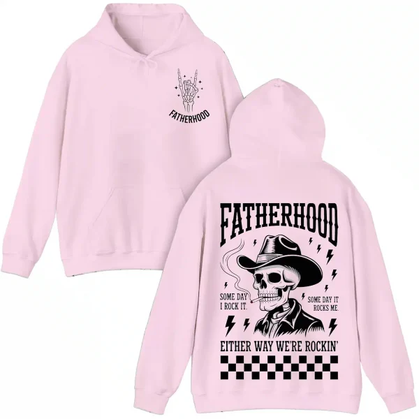 This Some Day I Rock It Skeleton Hoodie, Brings Humor And Style To Every Rocker Dad’s Wardrobe – Perfect For Father’s Day