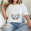 Happy Halloween Pregnant Baby Skeleton Spooky Season New Mom T-Shirt - Unisex, Gift for Halloween Day,  Gift for Mama
