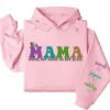 12-10.webp This Mama Wears Her Heart on Her Sleeve Hoodie – Custom Hoodie with Kids’ Names, Personalized Mother’s Day Gift for Mom