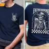 12-3-2.webp Fatherhood Beer T-Shirt, Skeleton Cool Dad Club Tee, Western Cowboy Dad, Father's Day Shirt, Funny First Time Dad Gift, New Dad