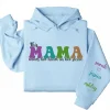 12-7.webp This Mama Wears Her Heart on Her Sleeve Hoodie – Custom Hoodie with Kids’ Names, Personalized Mother’s Day Gift for Mom