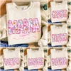 Floral Coquette Mama, Grandma Flower, Retro Floral Mimi - The Best Mother's Day Gift