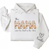 13-2-5.webp Personalized This Mama Wears Her Heart on Her Sleeve Hoodie – Retro Floral Mom, Custom Kids' Names – Mother’s Day Gift
