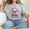 Spooky Mama Rainbow Skeleton Halloween Peace Sign T-Shirt - Unisex, Gift for Halloween Day,  Gift for Mama