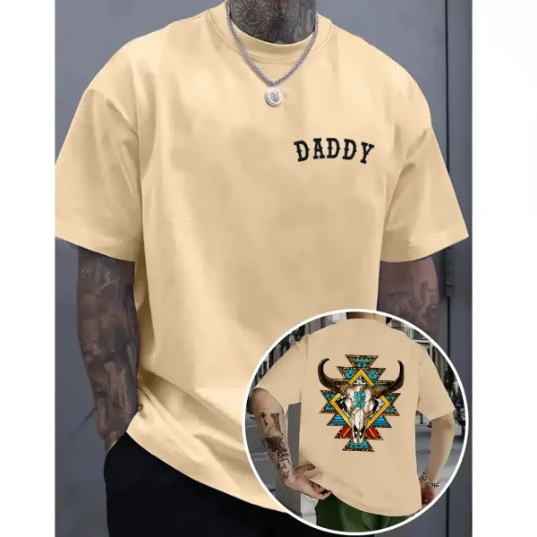 Aztec Craneo Cow Skull Shirt – Wild West Bull Skull Graphic Tee – Western Cowgirl Comfort Colors T-Shirt – Southwestern Rodeo Style