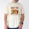 Funny Dad Tax T-Shirt – Hilarious Father’s Day Gift for Dad and Grandpa – Perfect for Snack Stealers, Big Laughs & Classic Dad Jokes