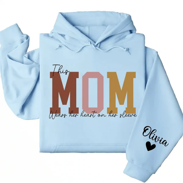 18-2-6.webp This Mama Wears Her Heart on Her Sleeve Hoodie – Custom Hoodie with Kids’ Names, Personalized Mother’s Day Gift for Mama