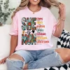 She Is Mom T-Shirt – Retro Christian Mom Shirt with Bible Verse, Blessed Mama Graphic Tee, Faith-Based Mother's Day Gift for Women