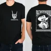 Fatherhood T-Shirt, Funny Skeleton Dad, Sometimes I Rock It Sometimes It Rocks Me Tee, Cowboy Dad Shirt, Gift For Dad