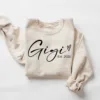 Personalized Gigi Est Sweatshirt, Mother's Day Gift, Grandma Sweatshirt, Gift for Grandmother, Nana Sweatshirt, Grammy Mimi Nonny Sweatshirt