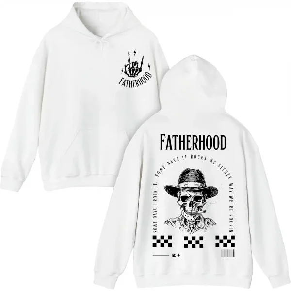3-2-2.webp Fatherhood Hoodie, Dad, Funny Skeleton Dad Shirt, First Time Dad, Retro Fathers Day Shirt Gift for Husband, Cool Dad Club Hoodie