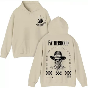 3-4-1.webp Fatherhood Hoodie, Dad, Funny Skeleton Dad Shirt, First Time Dad, Retro Fathers Day Shirt Gift for Husband, Cool Dad Club Hoodie