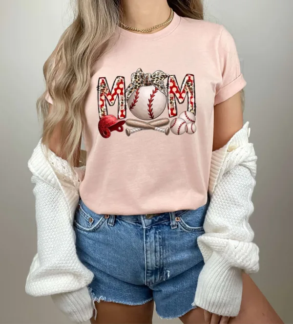 Baseball Mama Shirt - Baseball Mom Shirt for Women - Sports Mom T-Shirt - Family Baseball Lover Gift - Mother's Day Shirt