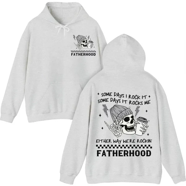 4-1-1-1.webp Fatherhood Sometimes I Rock It, Sometimes It Rocks Me Hoodie, Rocker Dad Gifts, Fathers Day Gift Shirt, Funny Fatherhood Hoodie