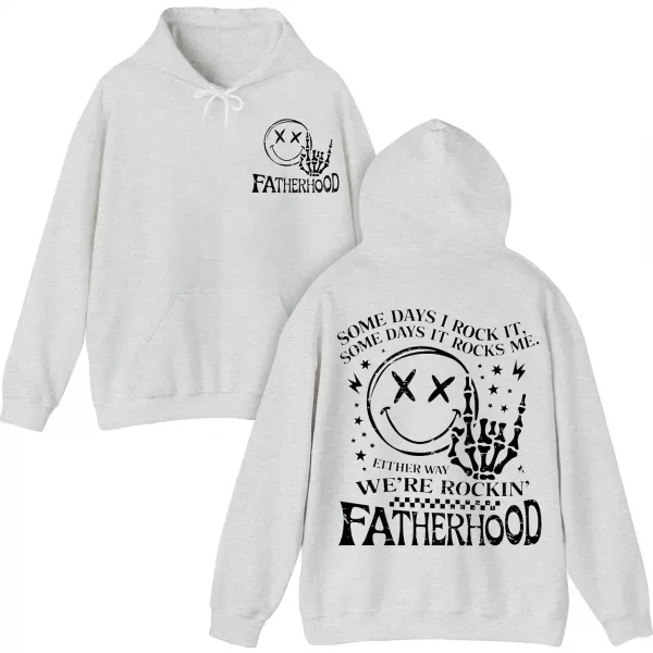 Funny Fatherhood Hoodie – Skull Dad Design for Father’s Day, The Best Father's Day Gift
