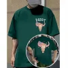 4-1-5.webp Boho Cow Skull Retro Floral T-Shirt – Western Cowgirl Country Tee – Bull Skull Graphic – Vintage Cowboy Country Girl Shirt – Western Music Vibe