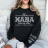 4.jpeg Custom Nana Sweatshirt, With Kids Name On Sleeve, This Nana Wears Her Heart On Her Sleeve