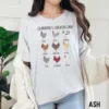 4-11.jpeg Personalized Nana Shirt - Custom Chicken T-Shirt with Grandkids' Names - Personalized Grandma & Nana Gift