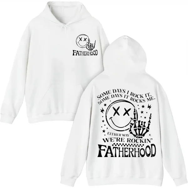 Funny Fatherhood Hoodie – Skull Dad Design for Father’s Day, The Best Father's Day Gift