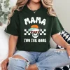 4-3-2-2.webp Mama Two The Bone Skeleton Halloween 2nd Birthday Mom Mommy T-Shirt - Unisex, Gift for Halloween Day, Gift for Mama