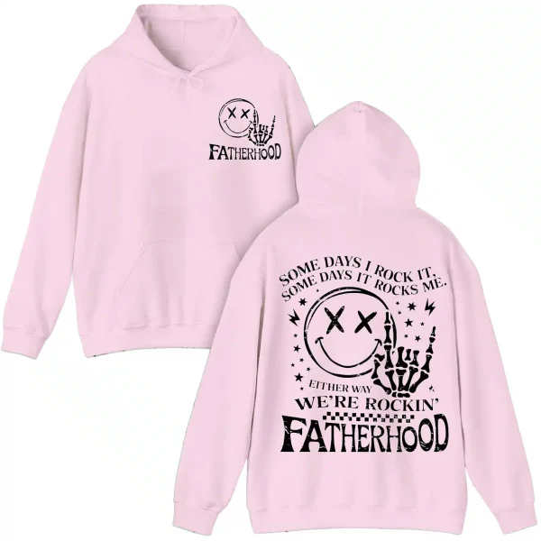 Funny Fatherhood Hoodie – Skull Dad Design for Father’s Day, The Best Father's Day Gift