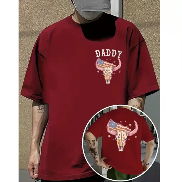 4-4-4.webp Boho Cow Skull Retro Floral T-Shirt – Western Cowgirl Country Tee – Bull Skull Graphic – Vintage Cowboy Country Girl Shirt – Western Music Vibe