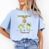 Custom Frog T-Shirt - Personalized Name - Unisex Retro Frog Shirt - Cottagecore Froggy Tee - Valentine's Day Anniversary Gift