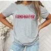 5-7.jpeg Firefighter Mom Shirt - Firefighter Mama Tee - Firefighter Mom Gift for Mother's Day