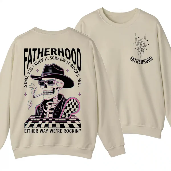 6-1-3.webp Some Day I Rock It Skeleton Sweatshirt – For The Dad Who Balances Chaos And Coolness Like A True Legend Sweater
