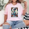 6-1-7.webp The Mom Tarot Card Skeleton Mama Halloween Mother's Day T-Shirt - Unisex, Gift for Halloween Day, Gift for Mama