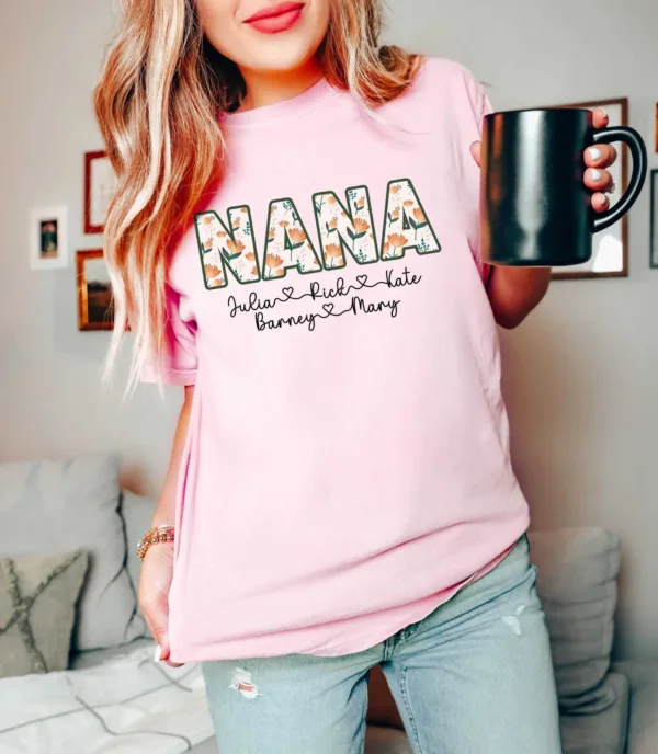 6-1-scaled-1.jpeg Custom Nana Shirt - Retro Personalized Nana Grandma Outfit - Cool Nana Gift for Her