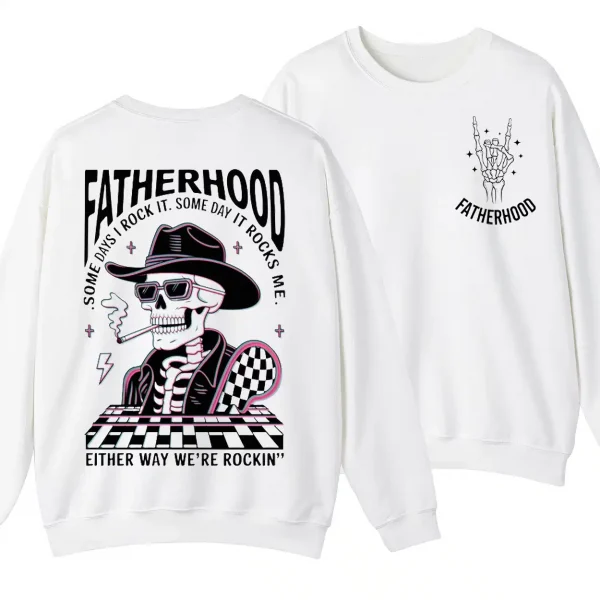 6-3-3.webp Some Day I Rock It Skeleton Sweatshirt – For The Dad Who Balances Chaos And Coolness Like A True Legend Sweater