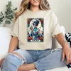 6-3-7.webp The Mom Tarot Card Skeleton Mama Halloween Mother's Day T-Shirt - Unisex, Gift for Halloween Day, Gift for Mama