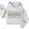 7-1-9.webp This Mama Wears Her Heart on Her Sleeve Hoodie – Floral Hoodie for Mom with Kids’ Names, Cute Personalized Gift Idea