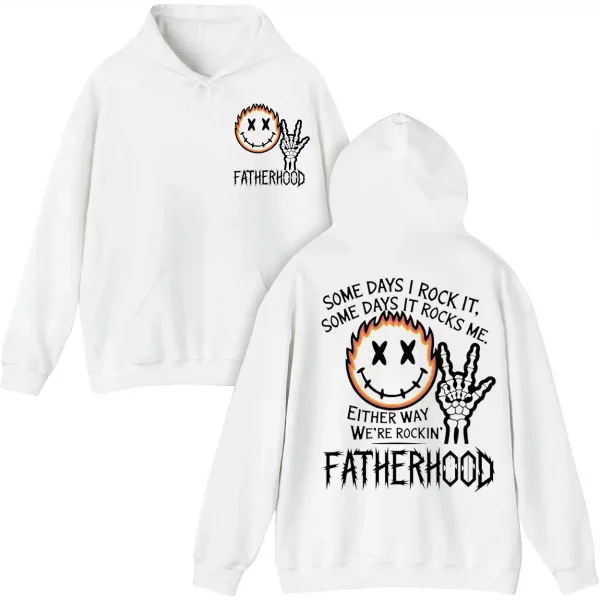 7-2.webp Skeleton Fatherhood Hoodie, Some Day It Rocks Me, The Best Father's Day Gift