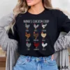 7-6.jpeg Personalized Nana Shirt - Custom Chicken T-Shirt with Grandkids' Names - Personalized Grandma & Nana Gift