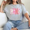 Womens Funny Checkered Mama Leopard Mama Black White Gift Women T-Shirt - Unisex, Gift for Halloween Day,  Gift for Mama