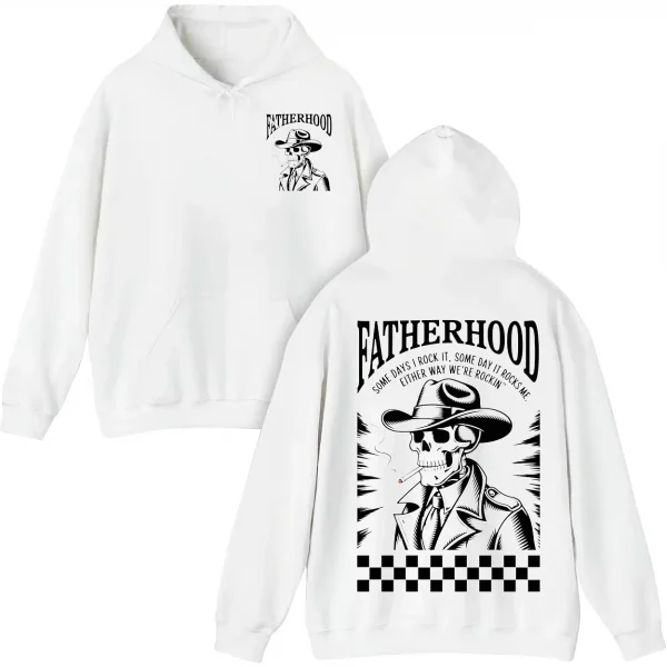 8-2.webp Skeleton Fatherhood Hoodie, Some Day It Rocks Me, The Best Father's Day Gift
