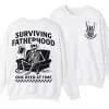 8-3-2.webp Surviving Fatherhood One Beer At A Time Sweatshirt, Funny Father, Drinking Husband, Fathers Day Gift, Gift for Dad, Model Sweater