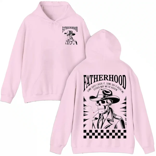 8-3.webp Skeleton Fatherhood Hoodie, Some Day It Rocks Me, The Best Father's Day Gift