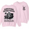 8-4-2.webp Surviving Fatherhood One Beer At A Time Sweatshirt, Funny Father, Drinking Husband, Fathers Day Gift, Gift for Dad, Model Sweater