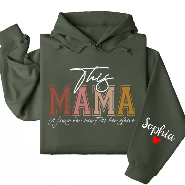 8-4-6.webp This Mama Wears Her Heart on Her Sleeve Hoodie – Custom Mom Hoodie with Kids’ Names, Personalized Mother’s Day Gift, Thoughtful Mama Outfit