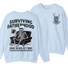 8-5.webp Surviving Fatherhood One Beer At A Time Sweatshirt, Funny Father, Drinking Husband, Fathers Day Gift, Gift for Dad, Model Sweater