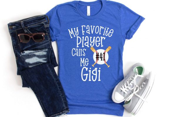 8.jpeg Personalized Gigi Baseball Shirt - Custom Gigi Gift for Baseball Lovers - My Favorite Player Calls Me Gigi